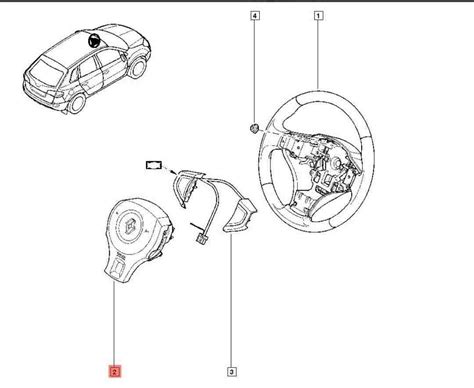 ایربگ فرمان رنو کولیوس قدیم استوک اورجینال 985101627r Mercedesyadak