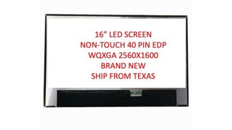 165hz 16 0 2 5k Laptop Lcd Screen Ne160qdm Ny1 V8 0 Fit Mng007da1 1 Mng007da1 8 Ebay