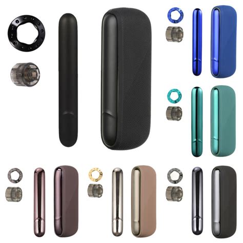 3 In 1 Multicolor Cases For IQOS Iluma Full Protective Cover With Side