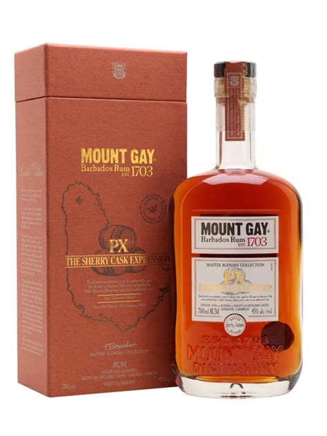 Mount Gay 21 Year Old The PX Sherry Cask Expression The Whisky Exchange