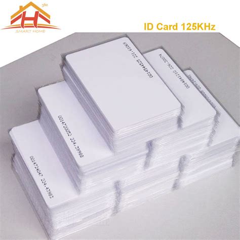 Rfid Thick Mango Em Id Card White Khz Clamshell Em Tk