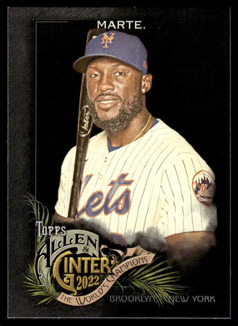 2022 Topps Allen Ginter X Starling Marte 153 New York Mets EBay