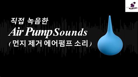 무료효과음 먼지제거에어펌프소리 AirPumpSound 空気ポンプ音 pompa angin 气泵 pompe à air