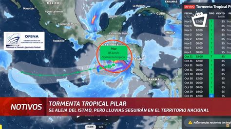 Tormenta Pilar Se Aleja De Las Costas Nicas Pero Las Lluvias