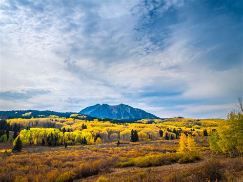 Crested Butte Gunnison National Forest Kebler Pass Colorado Mountains