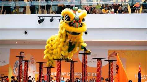 Johor Nam Sieng Ksl Mall Acrobatic Lion Dance Youtube