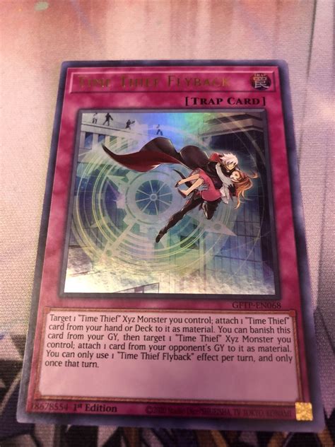 Yu Gi Oh TCG Time Thief Flyback Ghosts From The Past GFTP EN068 1st