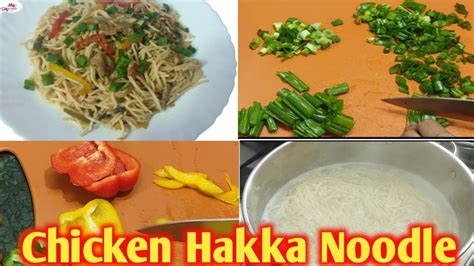 Chicken Hakka Noodle Recipe Hakka Noodle Recipe Chicken Chowmein Recipe Youtube