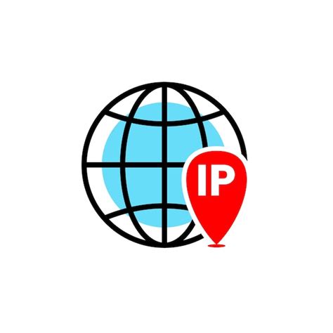 Premium Vector Ip Address Geolocation Location Icon Graphic Design