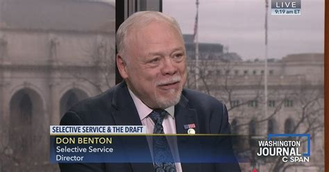 Don Benton On The Selective Service C