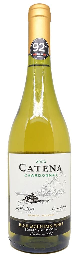 Argentina Catena Zapata Chardonnay 2020 Clos des Millésimes Rare