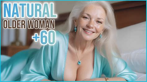 Natural Older Woman Over 50 Attractively Dressed Classy💖 Natural Older