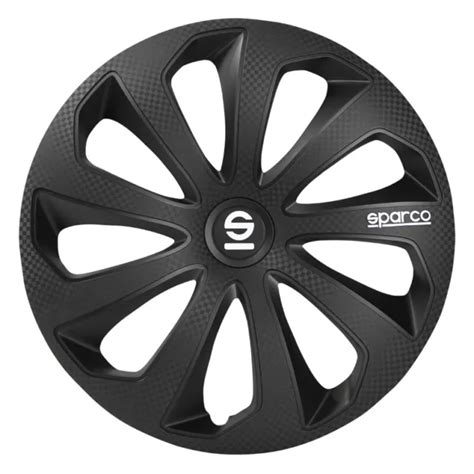 Enjoliveurs Enjoliveurs Enjoliveurs Sparco Sicile Pouces Noir Eur