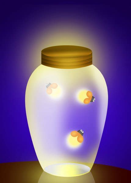 Fireflies in the jar Stock Photo by ©adrenalina 78594994