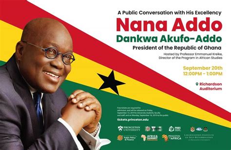 A Conversation With Nana Addo Dankwa Akufo Addo President Of Ghana