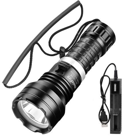 Buy WholeFire 10000 Lumens Scuba Diving Torch XHP70 Professional 50M