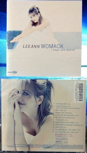 Lee Ann Womack I Hope You Dance Cd 2000 Mca Nashville Bmg Usa