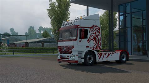 Mercedes Benz Actros MP2 By Dotec V1 3 1 40 ETS2 ETS2 Mody ATS Mod