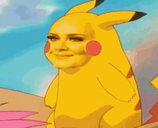 Pikachu Pokemon Face Swap Meme Gifdb