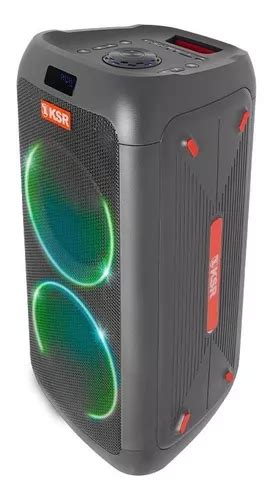 Bafle Amplificado Ksr 2x8 Ksw 0208 Con Bluetooth Recargable Envío gratis