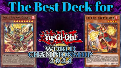 The Best Deck For Master Duel WCQ New Fire King Snake Eyes YouTube