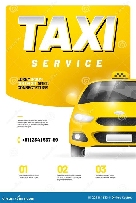 Plantilla De Dise O De Dise O Vectorial Para Servicio De Taxi