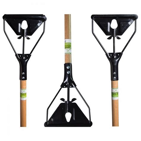 Abco Wood Mop Stick Handle Metal Maison Handal