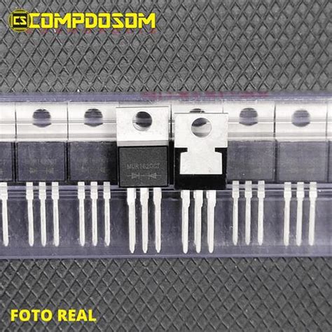 Comprar Diodo Mur1620ct Mur1620 1620 Positivo 16a 200v Original A