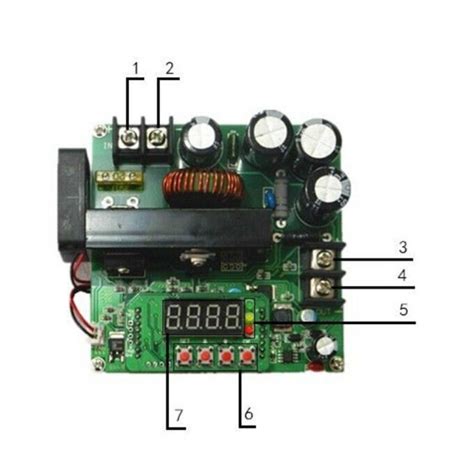 BST 900W DC DC CNC Boost Converter 8 60V Step Up 10 120V Solar Charging