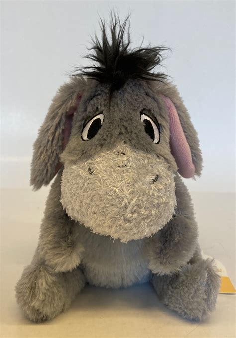 Tokyo Disney Resort Fluffy Fabric Plush Stuffed Toy Eeyore Winnie The