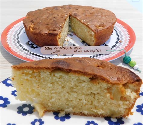 Gâteau aux pommes et à la poudre d amandes Les recettes de Zaza