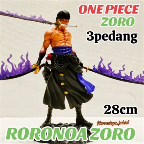 Jual Figure Roronoa Zoro One Piece Anime Wano Zoro Senpai Pendekar