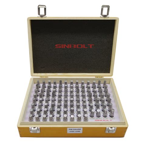 Plug Gauge Pin Gauge Set 8 000mm 8 990mm Interval 0 01 100PCS