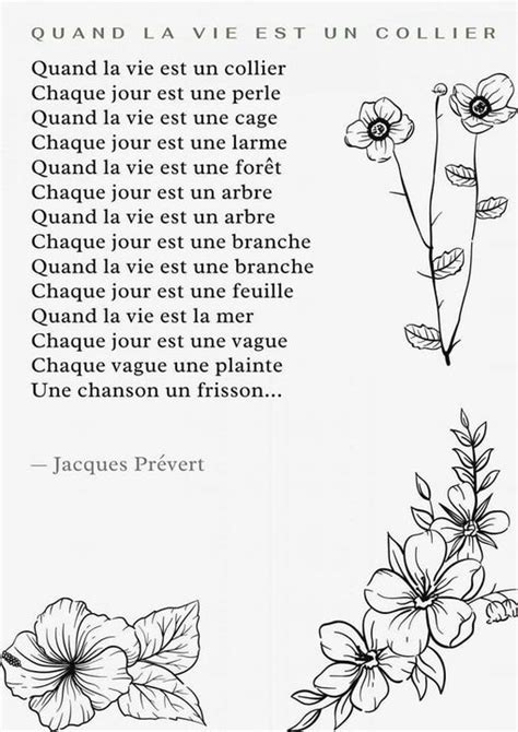 Dia De Poesia Jacques Pr Vert Quand La Vie Blog De De Alice