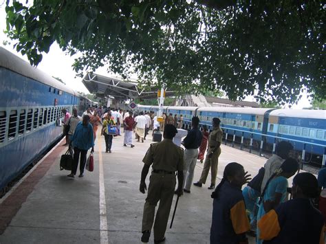 Temple, Travel and Sport: Mayiladuthurai Villupuram rail track not safe ...