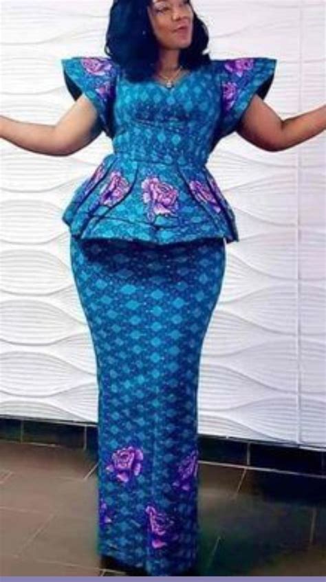 Fascinating Ankara Skirt And Peplum Blouse Styles To Sew This Season