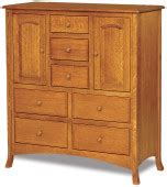 Bradley Drawer Lingerie Chest Countryside Amish Furniture