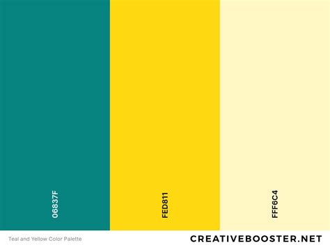 25 Best Colors That Go With Yellow Color Palettes Creativebooster