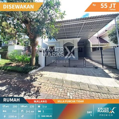 Disewakan Cepat Rumah Di Villa Puncak Tidar Malang Siap Huni