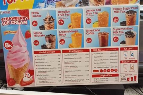 Daftar Harga Mixue Ice Cream Viral Murah Mulai Rp 8 Ribuan Hingga