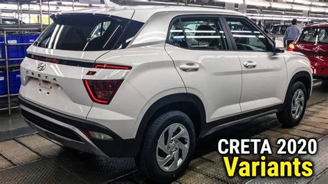 Hyundai Creta 2020 Variants Details Creta 2020 Models And Colors