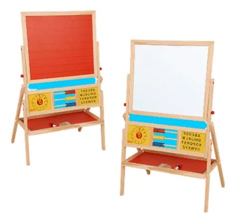 Lousa Infantil Para Giz E Caneta Quadro Educativo 3 Anos