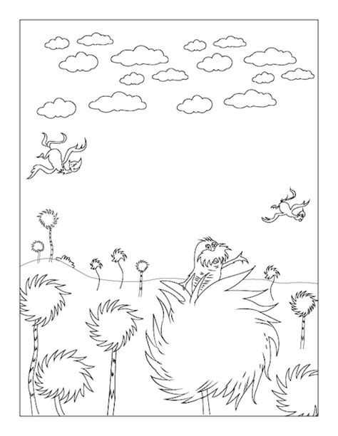 The Lorax Coloring Pages To Print