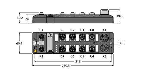 Compact Multiprotocol I O Module For Ethernet 8 IO Link Master Channels