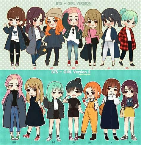 Ide Populer 17+ Fan Art BTS Girl