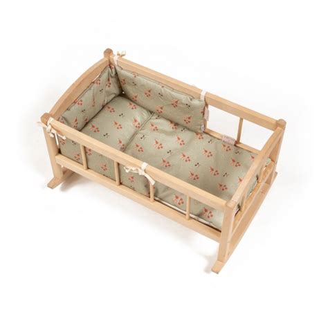 Minikane Rocking Bed For Dolls Fruits Of The Season Smallable