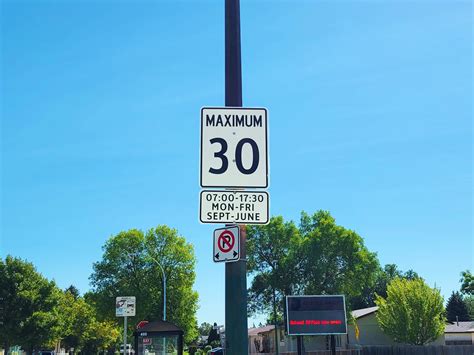 Reminder Reduced Speed Limits At School Zones Back In Effect Thursday