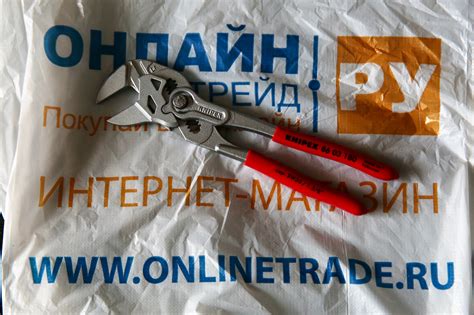 Обзор от покупателя на Клещи переставные Knipex 8603180 хромированные 180 Mm — интернет магазин