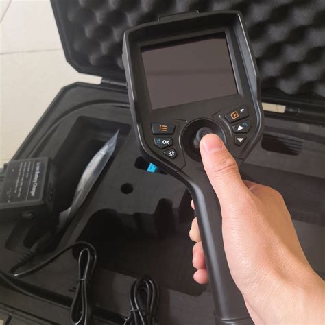 Joystick Inspection Borescope With Mm M Working Cable Inches Lcd