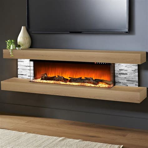 Evolution Fires EFV72O Vegas 72-Inch Wall Mount Electric Fireplace ...